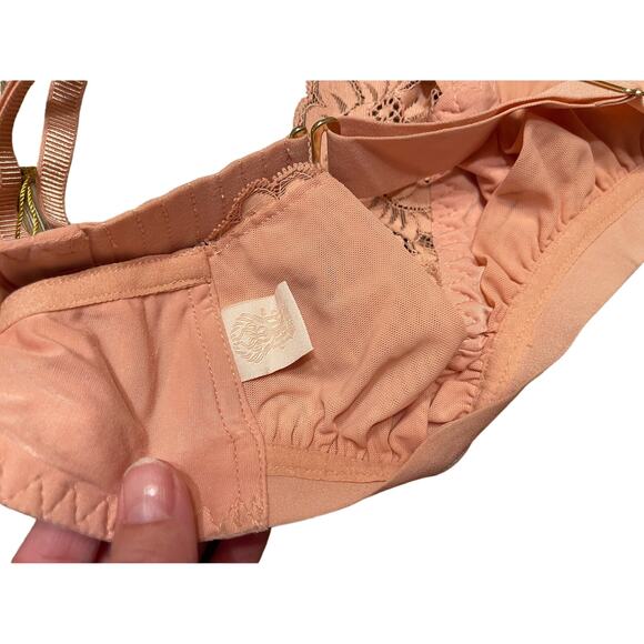 We Are HAH, Ladies Lounge Bralette, Blush, Size: Small - Picture 3 of 3